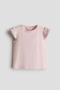 Flutter-Sleeved Top