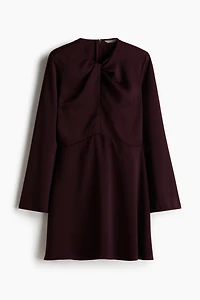 Twist-Detail Dress