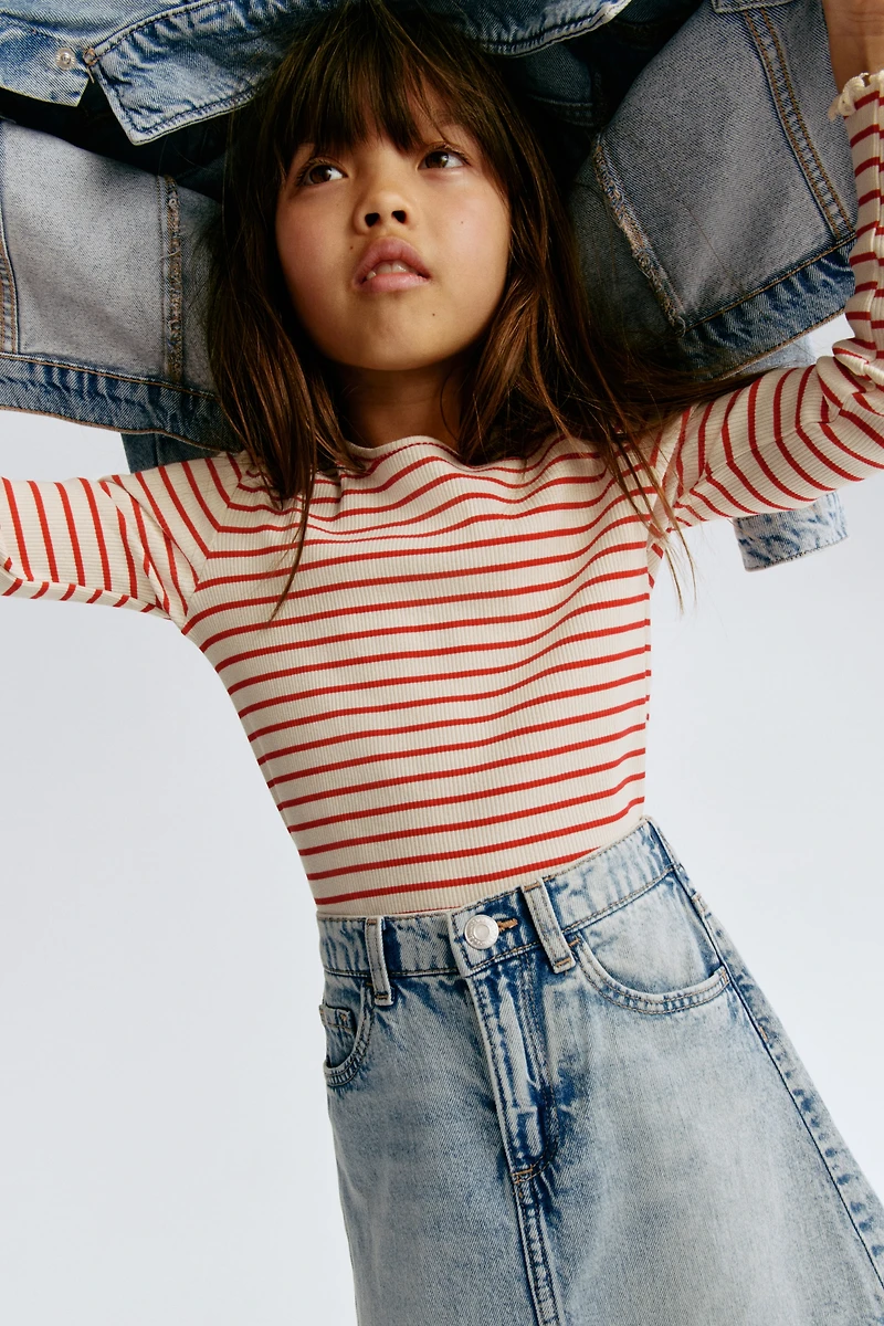 Denim Skirt