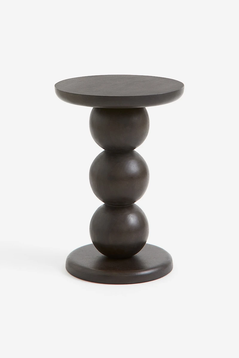 Table d'appoint en bois de manguier