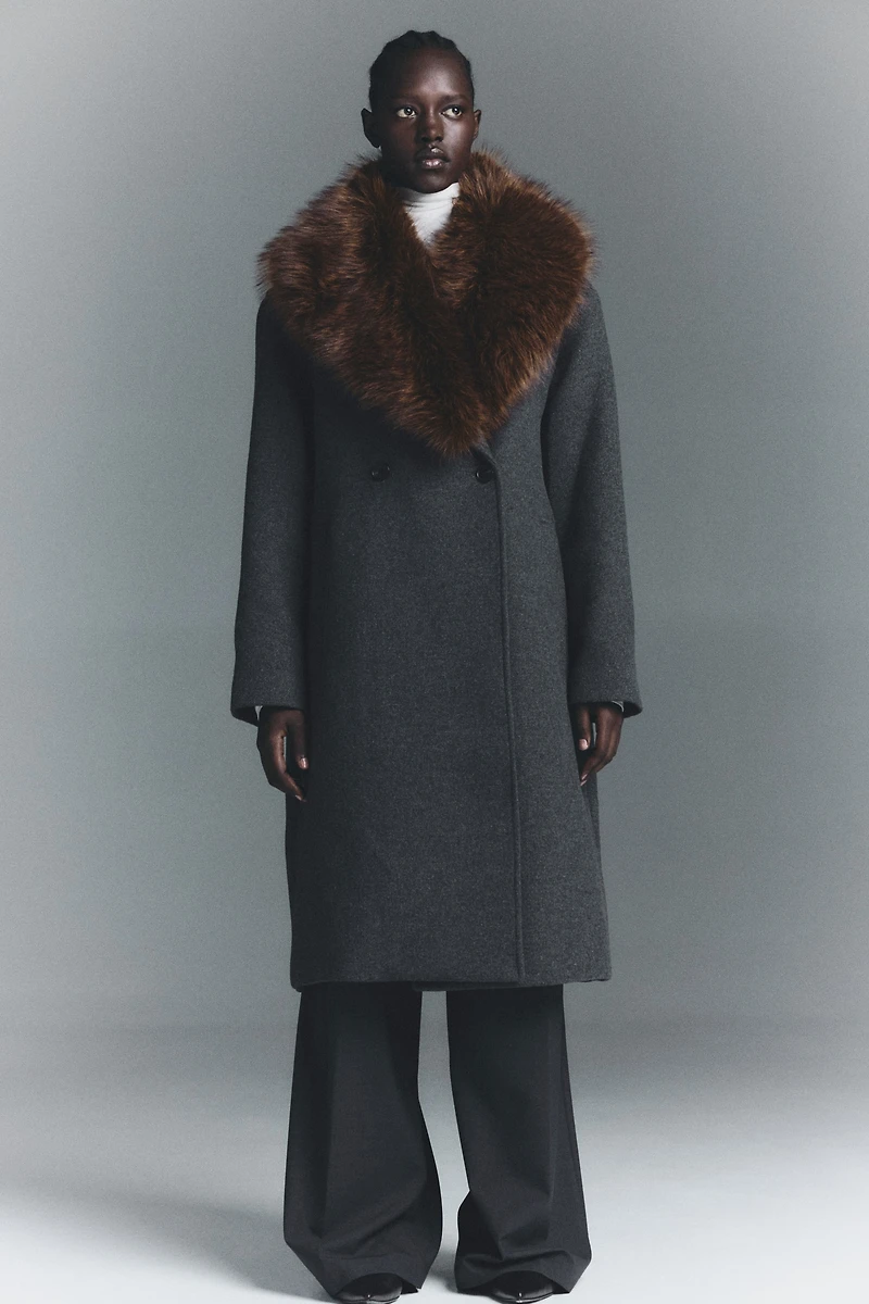 Double-Breasted Coat