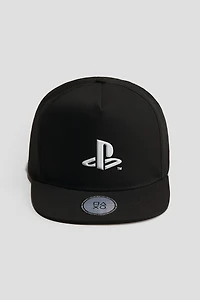Cap with Printed Motif