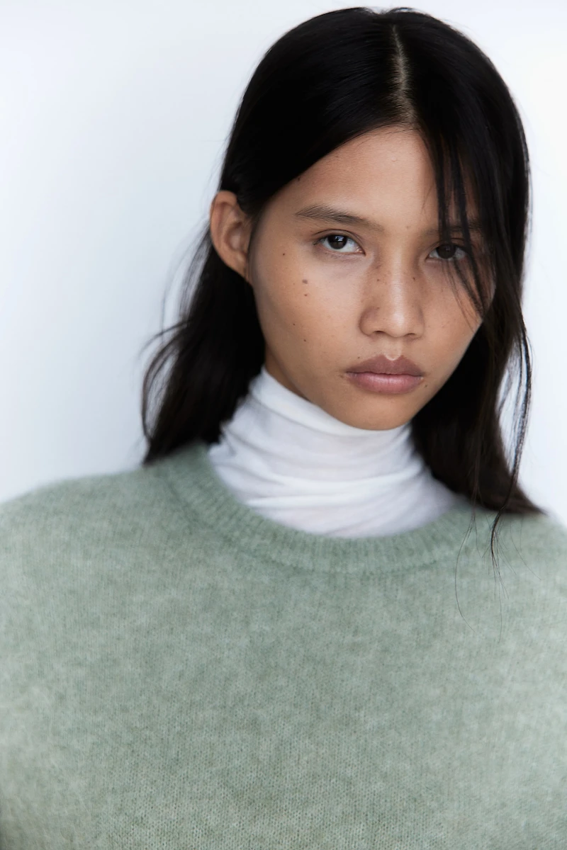 Oversized Alpaca-blend Sweater