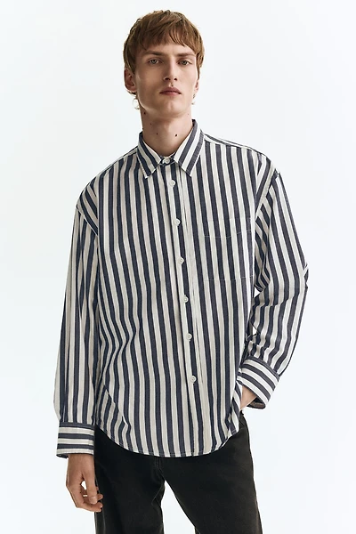 Relaxed-Fit Poplin Shirt