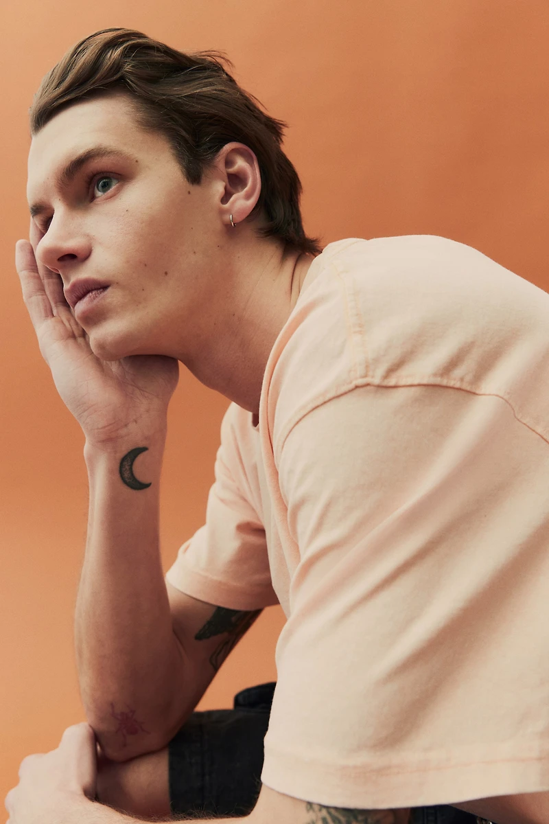 Loose-Fit Washed T-Shirt