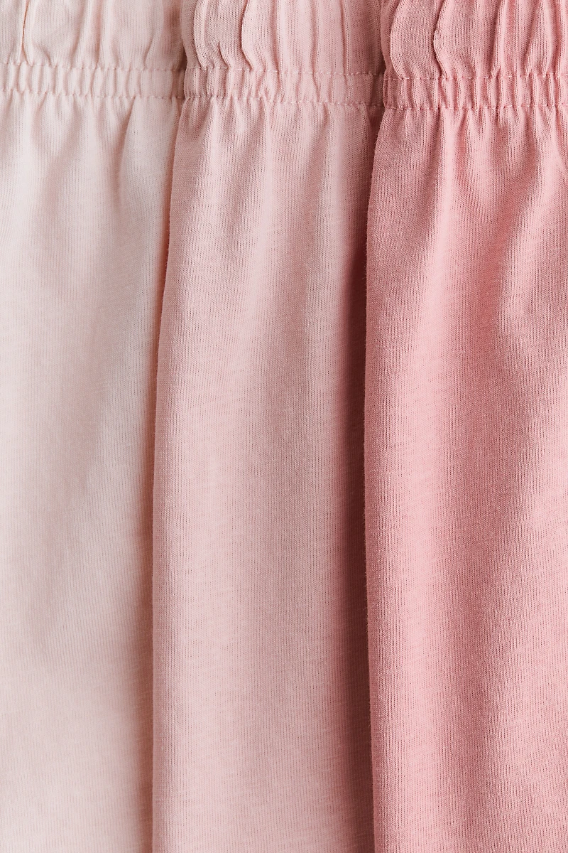 Lot de 3 shorts en jersey coton