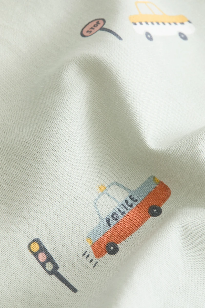 Printed Cotton Cushion Cover