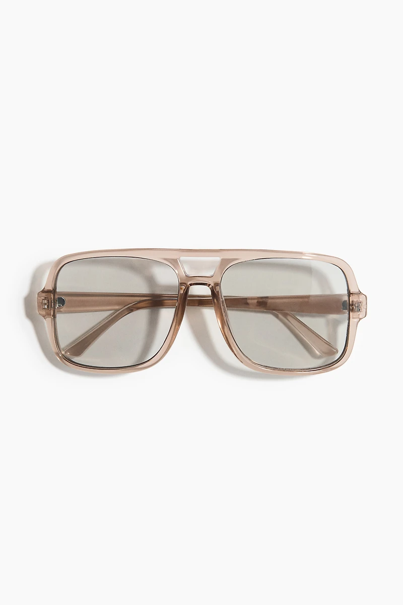 Lunettes de soleil style aviateur