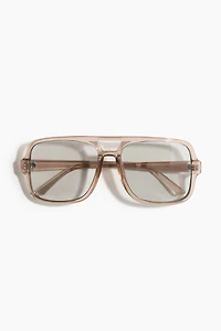 Lunettes de soleil style aviateur