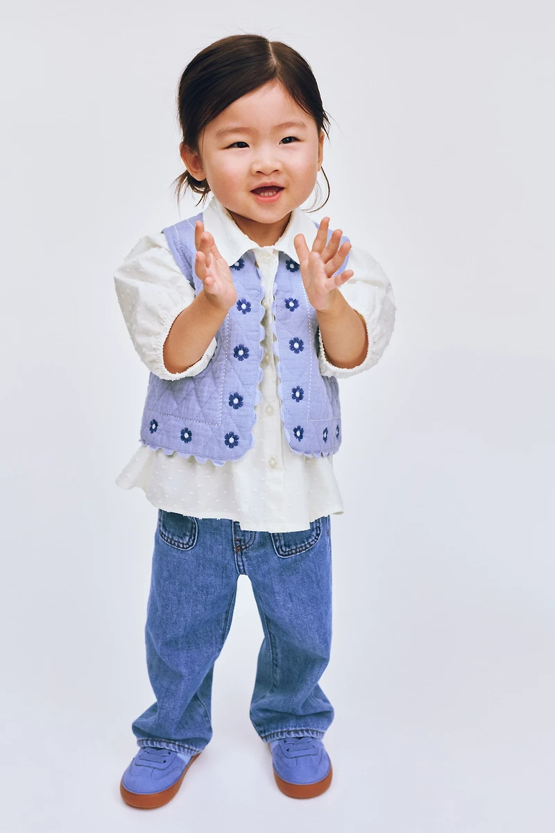 Plumeti Cotton Blouse