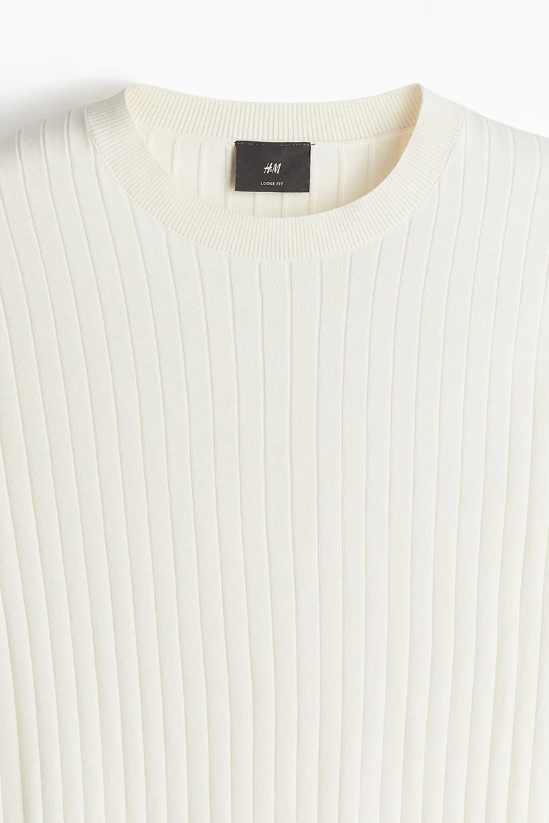 Regular Fit Knit T-shirt