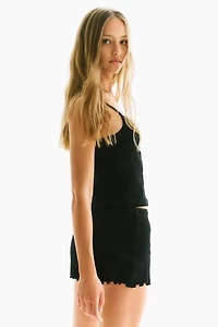 2-Piece Ribbed Jersey Set