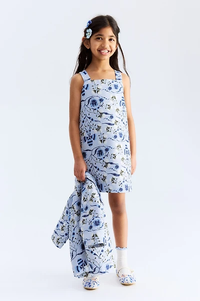Jacquard-Weave Dress