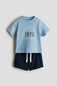 2-piece cotton jersey set