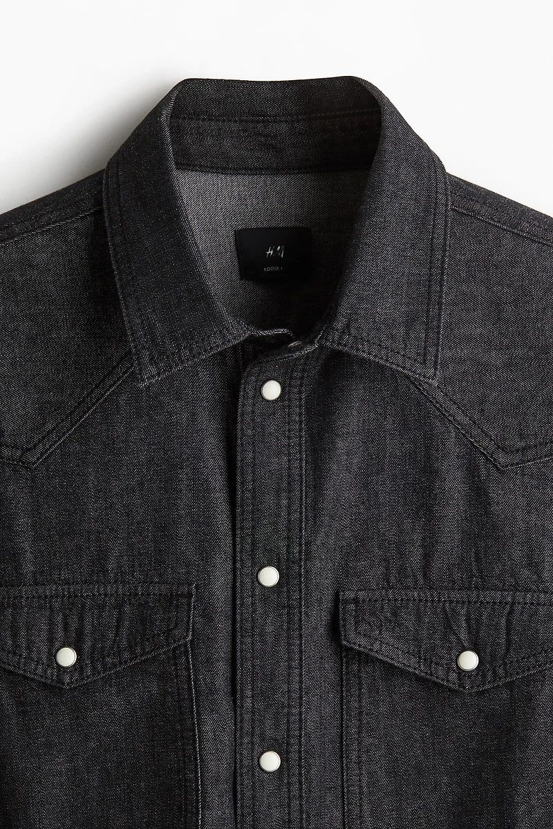 Regular-Fit Denim Shirt