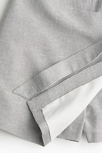 Linen-Blend Skort