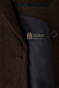 Double-Breasted Wool Coat