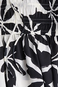 Smocked Strappy Dress