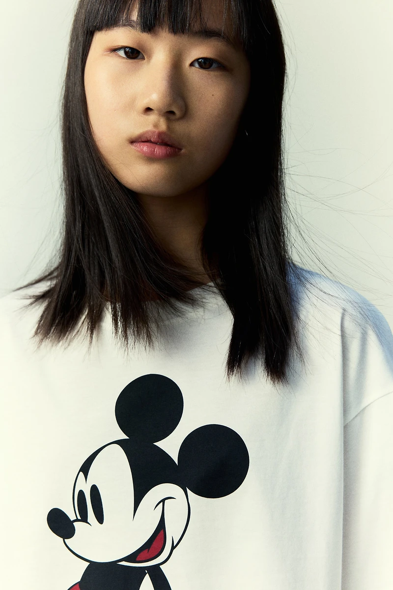 Printed Cotton T-Shirt