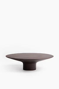 Assiette de service sur pied