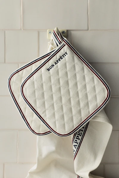 2-Pack Quilted Pot Holders