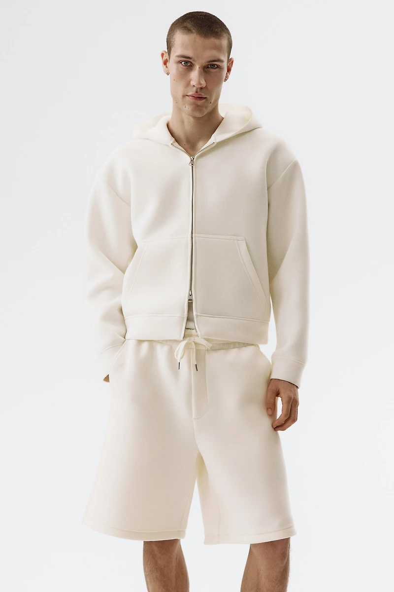Relaxed-Fit Scuba Shorts