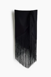 Fringe-Trimmed Scarf