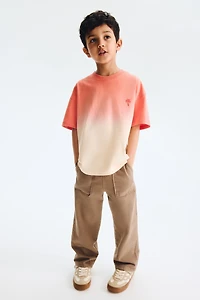 Pantalon jogging en sergé de coton
