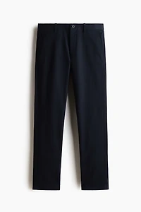 Chino près du corps en coton