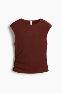 Textured Jersey Top