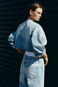 Cropped Denim Jacket