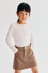Corduroy Skirt