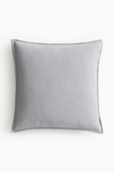 Linen-blend Cushion Cover