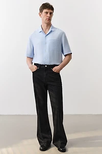 Regular Fit Textured resort shirt