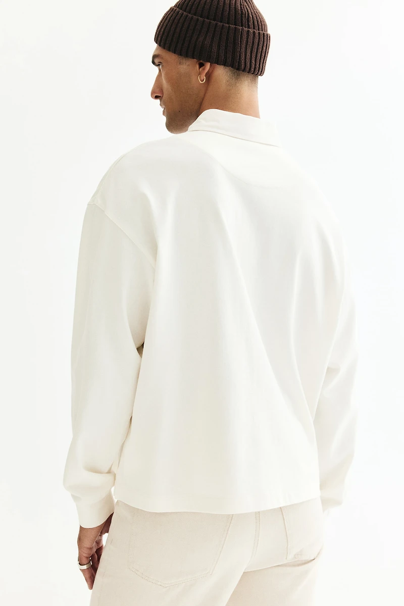 Polo ample en coton