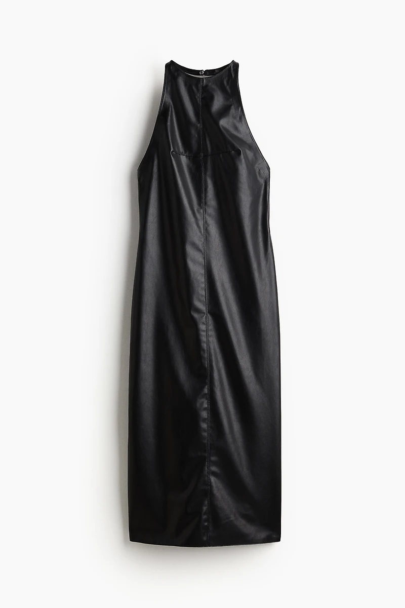 Robe avec dos nu décolleté