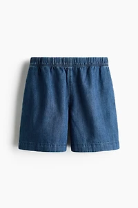 Denim Pull-On Shorts