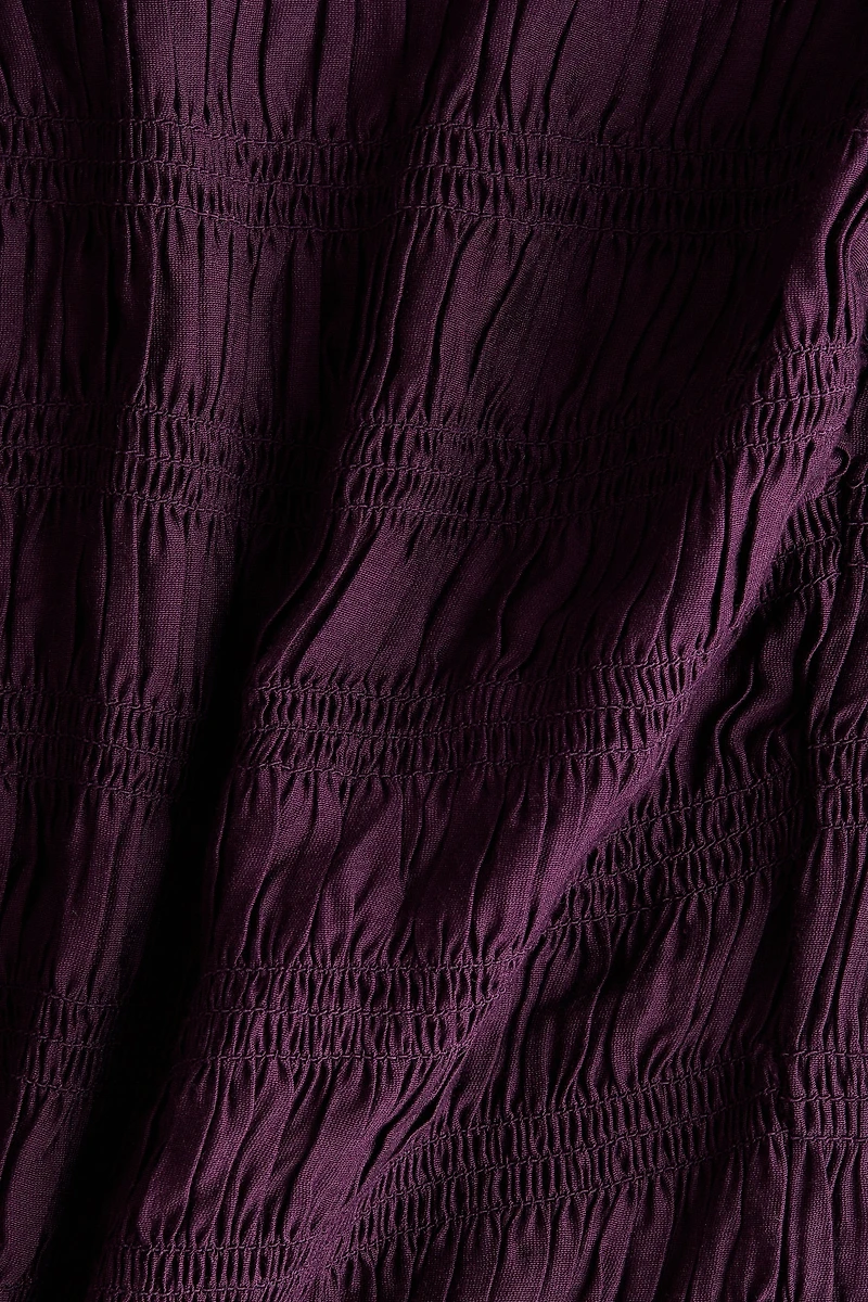 Smocked Off-the-Shoulder Blouse