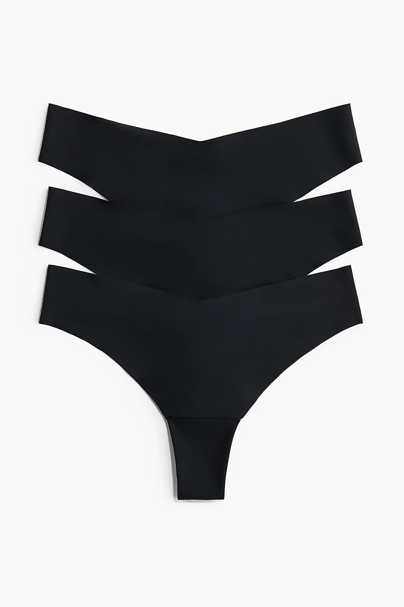 3-Pack Microfiber Brazilian Briefs