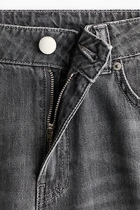Wide-Leg Regular Waist Jeans