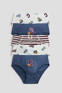 5-Pack Printed Boys’ Briefs