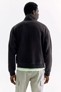 Relaxed-Fit Boxy Track Jacket