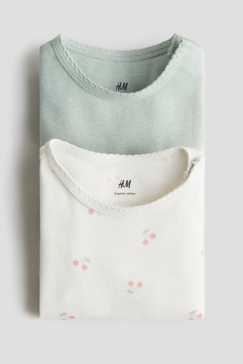 2-pack Short-sleeved Bodysuits