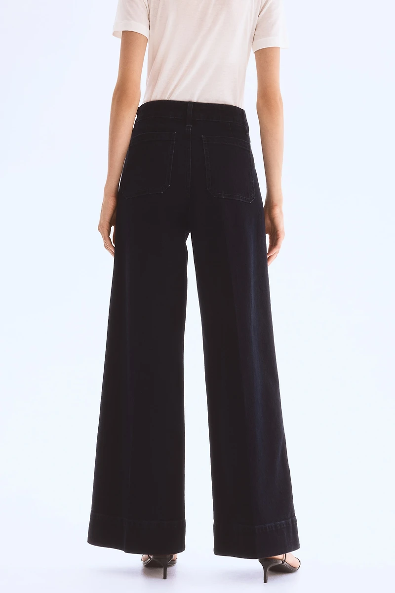 Wide High Jeans
