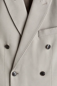 Regular-Fit Double-Breasted Jacket