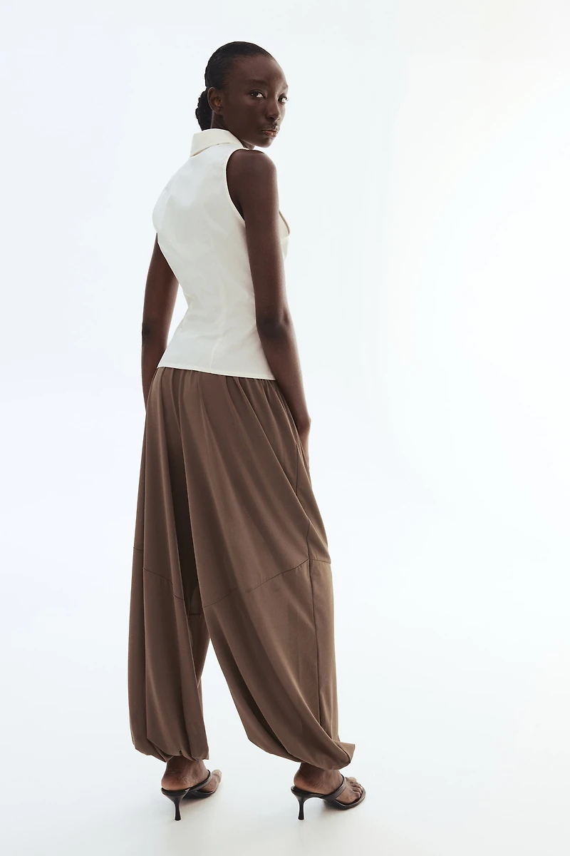 Sleeveless Cotton Shirt