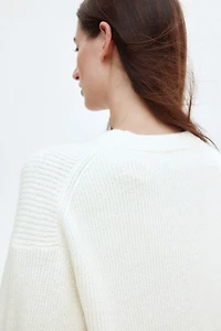Rib-Knit Sweater
