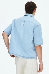 Relaxed-Fit Denim Shirt