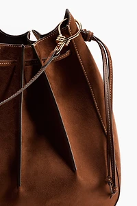 Pleated Shoulder Bag