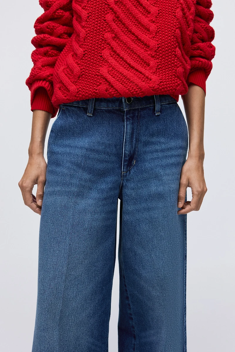 Super Wide High Jeans